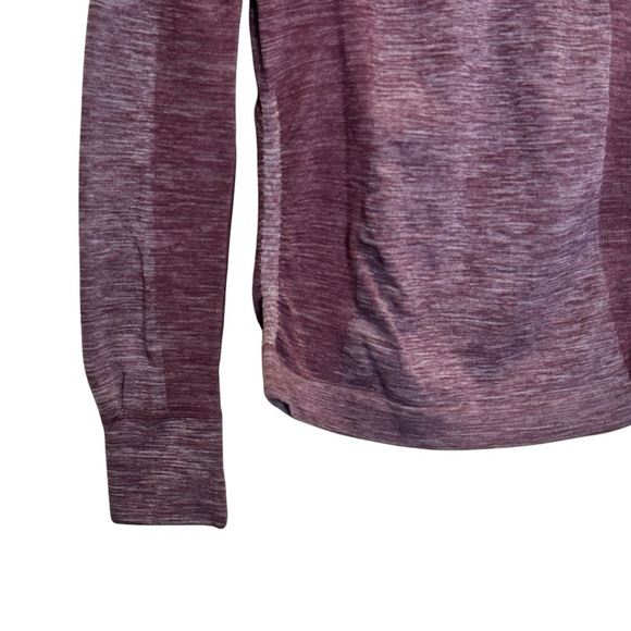 Lululemon Woolly Wonder Turtleneck Size 4 Dark Adobe / White  DKAB/WHT 77575 - Picture 5 of 13